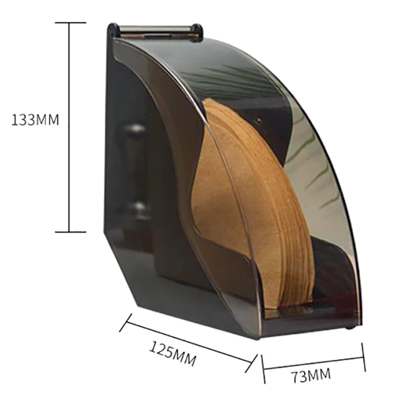 Caixa Organizadora para Filtros de Café V60 – Acrílico Compacto e Resistente - Imagem 6