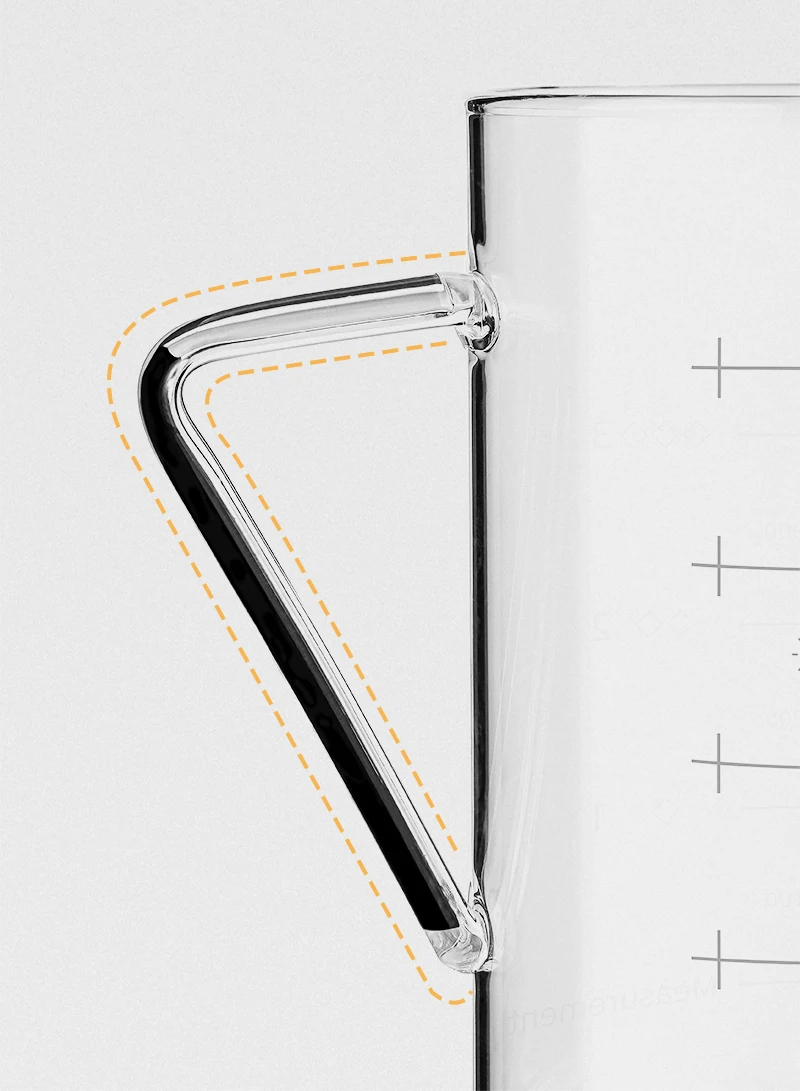 Servidor de Café Transparente de Vidro - Imagem 8