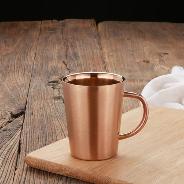 Caneca Inox Parede Dupla com Tampa – Térmica, 210ml a 400ml - Imagem 19