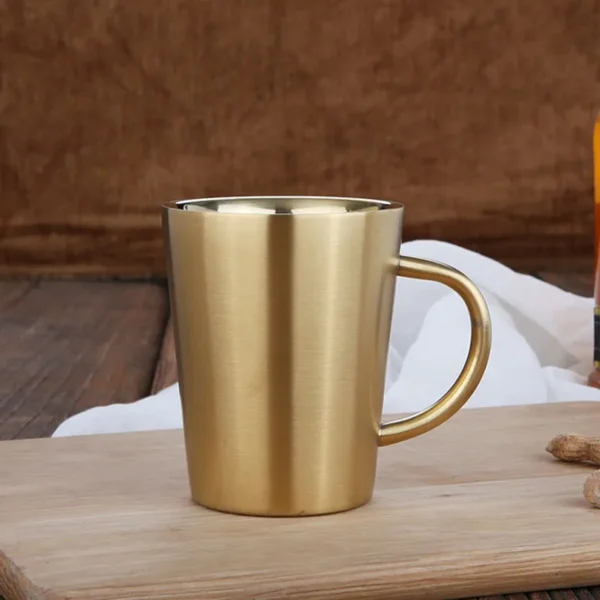 Caneca Inox Parede Dupla com Tampa – Térmica, 210ml a 400ml - Imagem 18