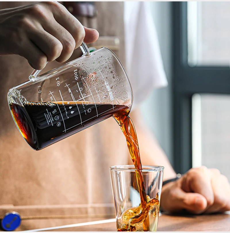 Servidor de Café Transparente de Vidro - Imagem 16