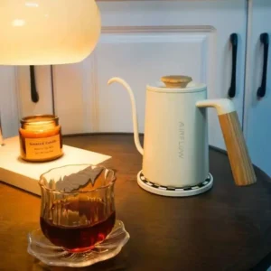 Gotejador AIRFLOW de Aço Inox – Fabricado à Mão com Bico Pescoço de Ganso para Café Coado