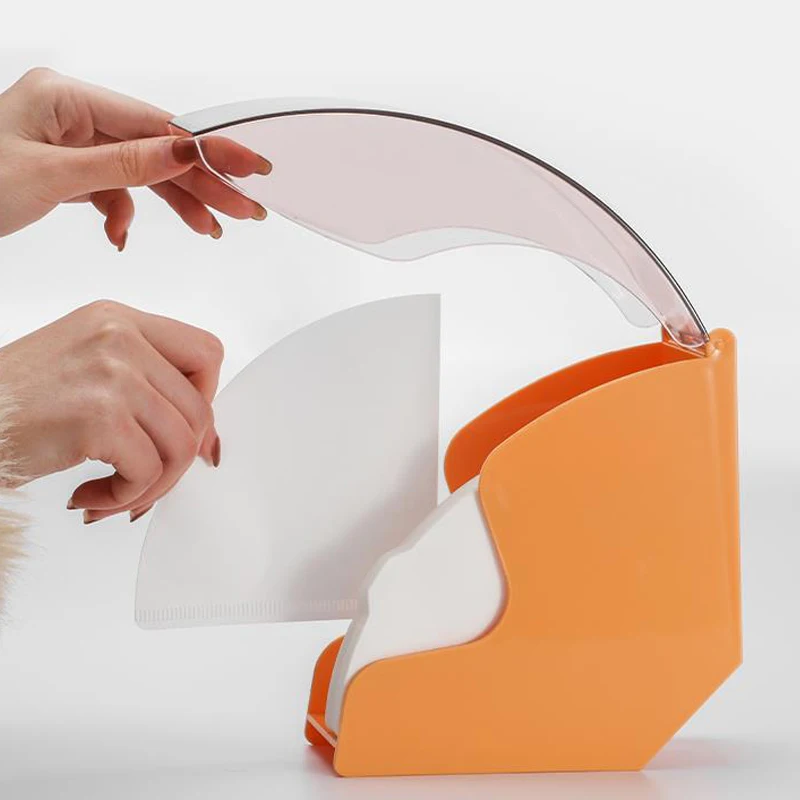 Caixa Organizadora para Filtros de Café V60 – Acrílico Compacto e Resistente - Imagem 4