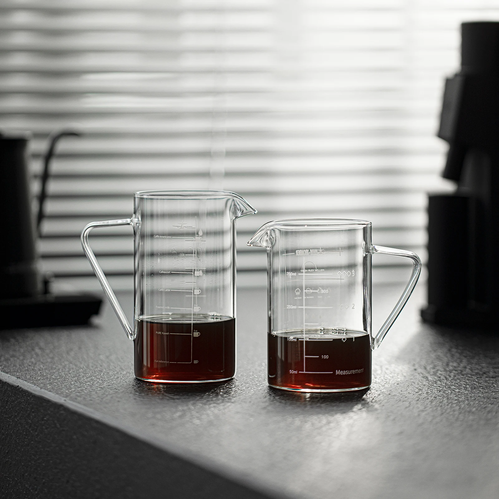 Servidor de Café Transparente de Vidro - Imagem 2