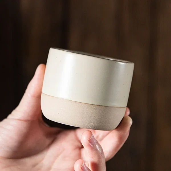 Caneca de Café Vintage Estilo Japonês – Cerâmica 100ml, 180ml ou 230ml - Imagem 4