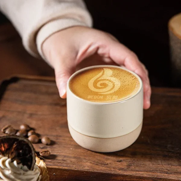 Caneca de Café Vintage Estilo Japonês – Cerâmica 100ml, 180ml ou 230ml - Imagem 2