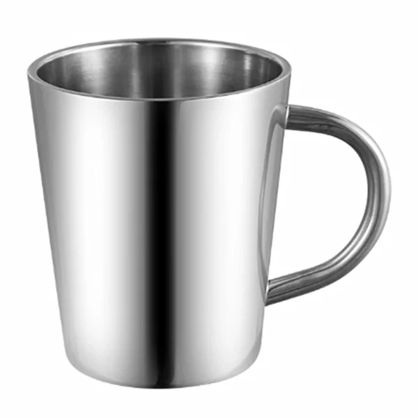 Caneca Inox Parede Dupla com Tampa – Térmica, 210ml a 400ml - Imagem 22