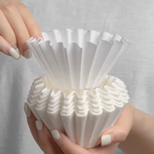 Filtro Papel Café YRP 50 Unidades – 1 a 4 Xícaras para Wave Dripper