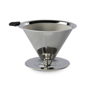 Filtro de Café Aço Coador Inox Reutilizável Permanente Ecológico