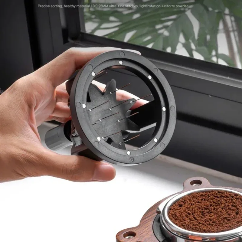 Distribuidor de café com agulhas rotativas 51/53/58mm - Imagem 12