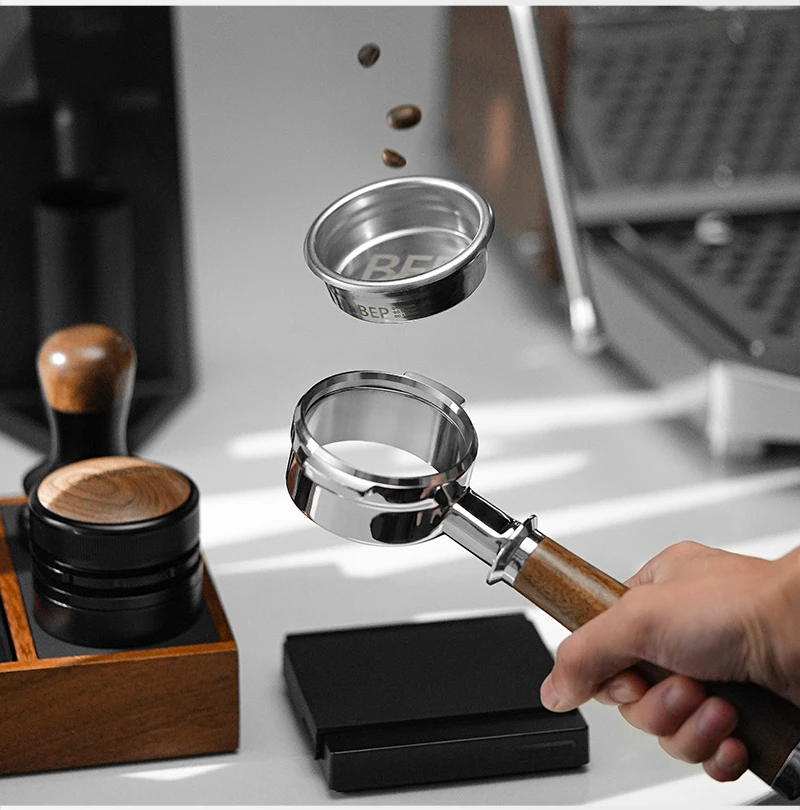 Cesta de filtro de café expresso MHW-3BOMBER 12/15/18/20/22g - Imagem 24