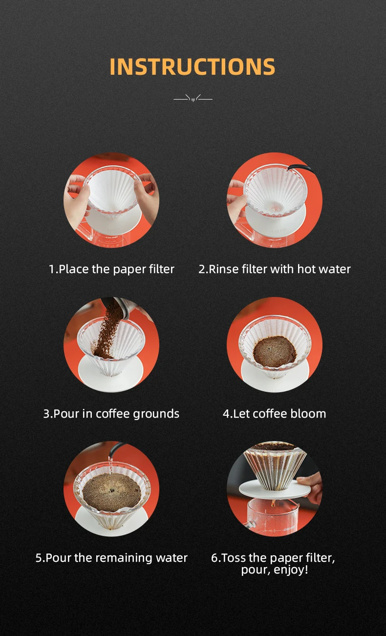 Gotejador de café de vidro MHW-3BOMBER - Imagem 3