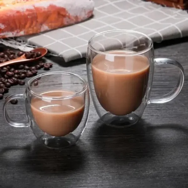 Xícara de Café Vidro Duplo - Imagem 3