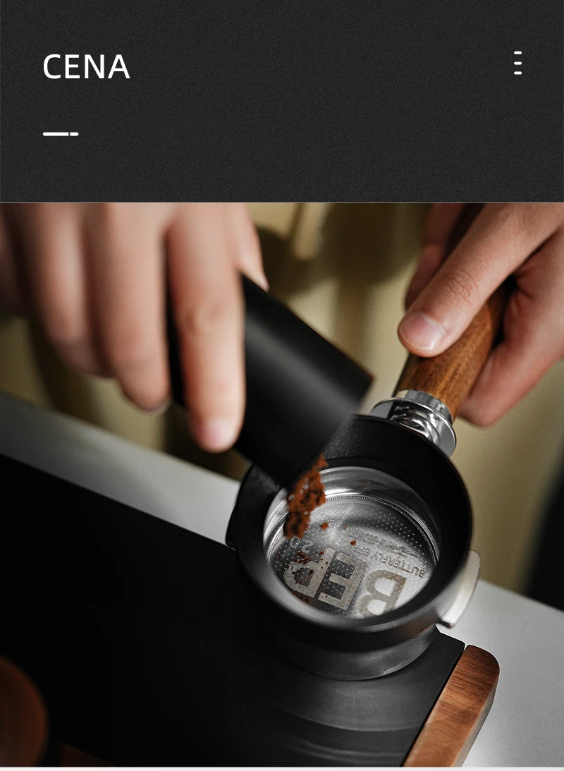 Cesta de filtro de café expresso MHW-3BOMBER 12/15/18/20/22g - Imagem 22