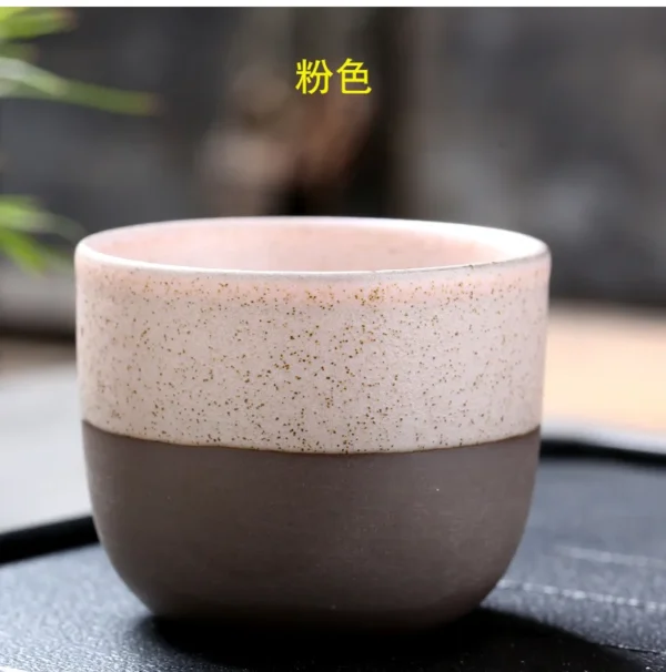 Xícara de cerâmica retrô japonesa 120ml DIVEDEER - Imagem 11