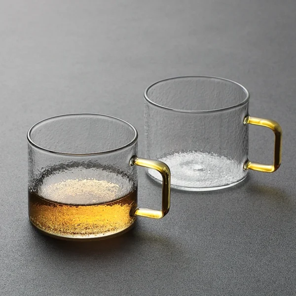 Caneca de vidro resistente ao calor borosilicato 150ml - Imagem 2