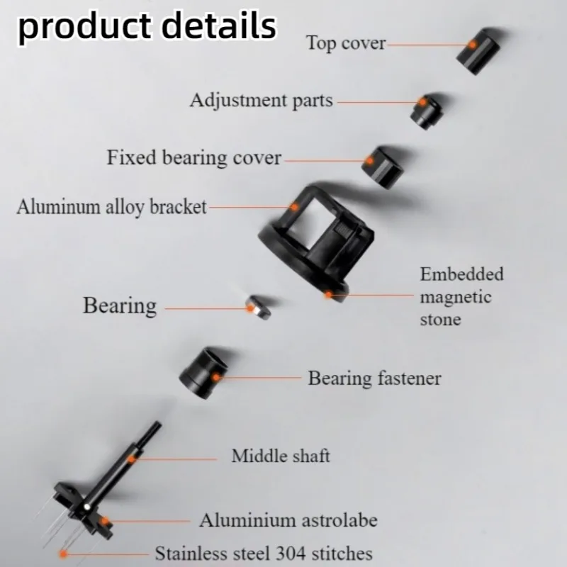 Distribuidor de café com agulhas rotativas 51/53/58mm - Imagem 11