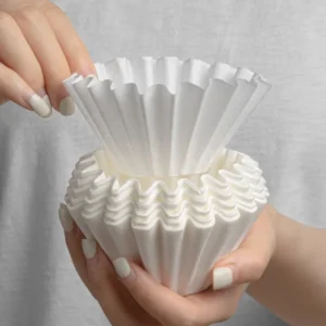 50 unidades de papéis de filtro de café 50 folhas para gotejador