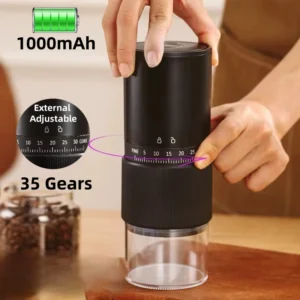 Moedor de café elétrico portátil 1000mah