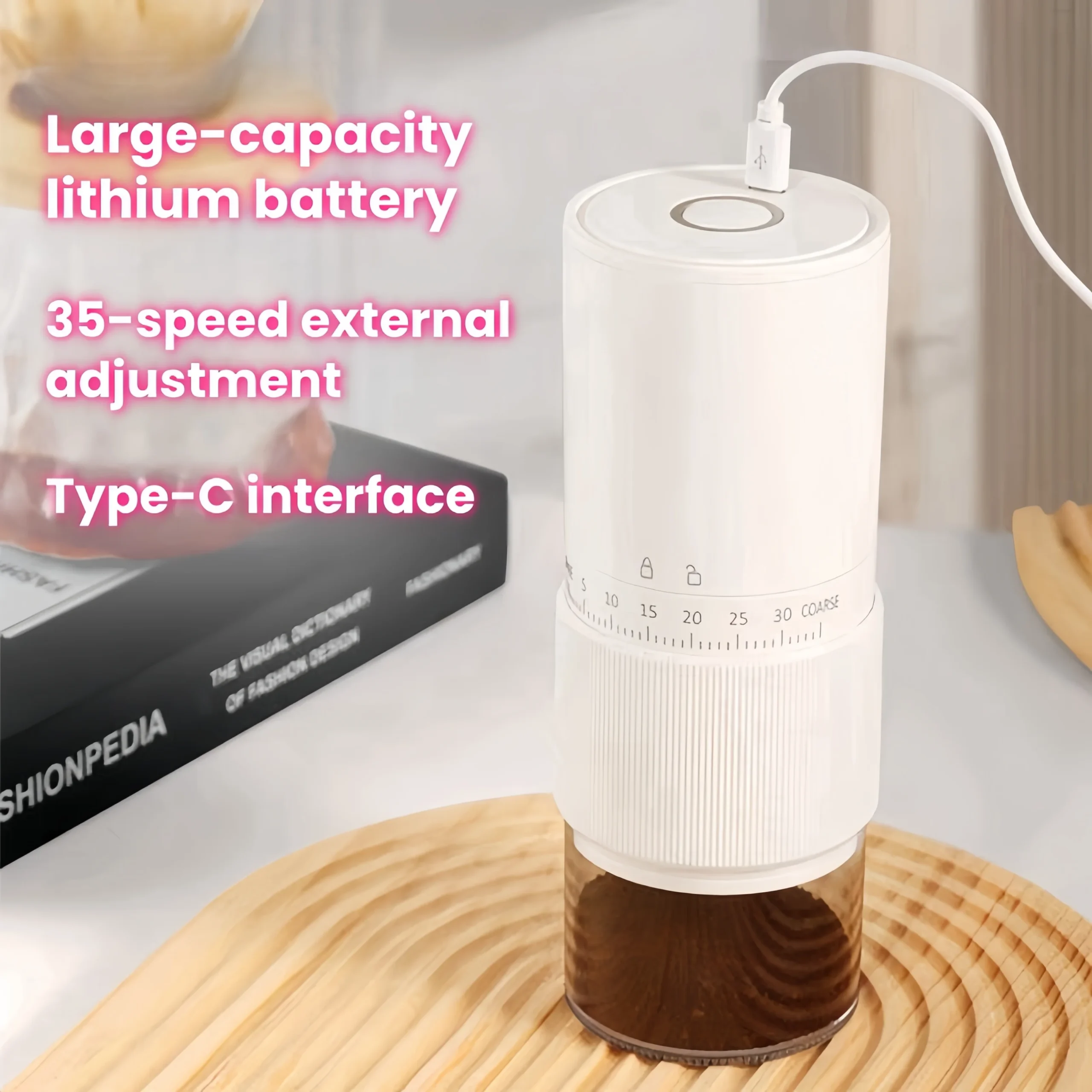 Moedor de café elétrico portátil 1000mah - Imagem 23