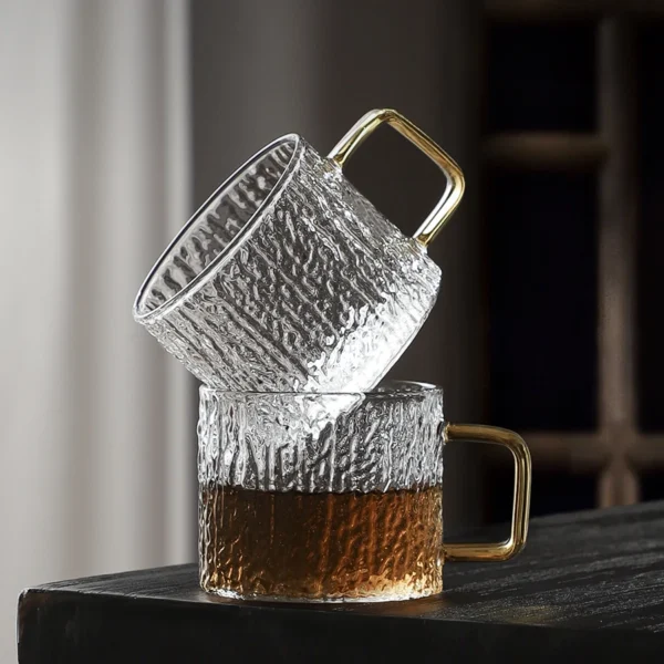 Caneca de vidro resistente ao calor borosilicato 150ml - Imagem 5