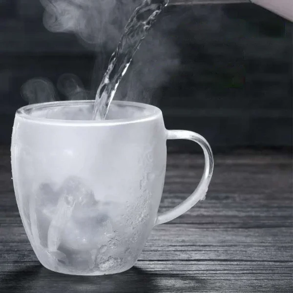 Xícara de Café Vidro Duplo - Imagem 4