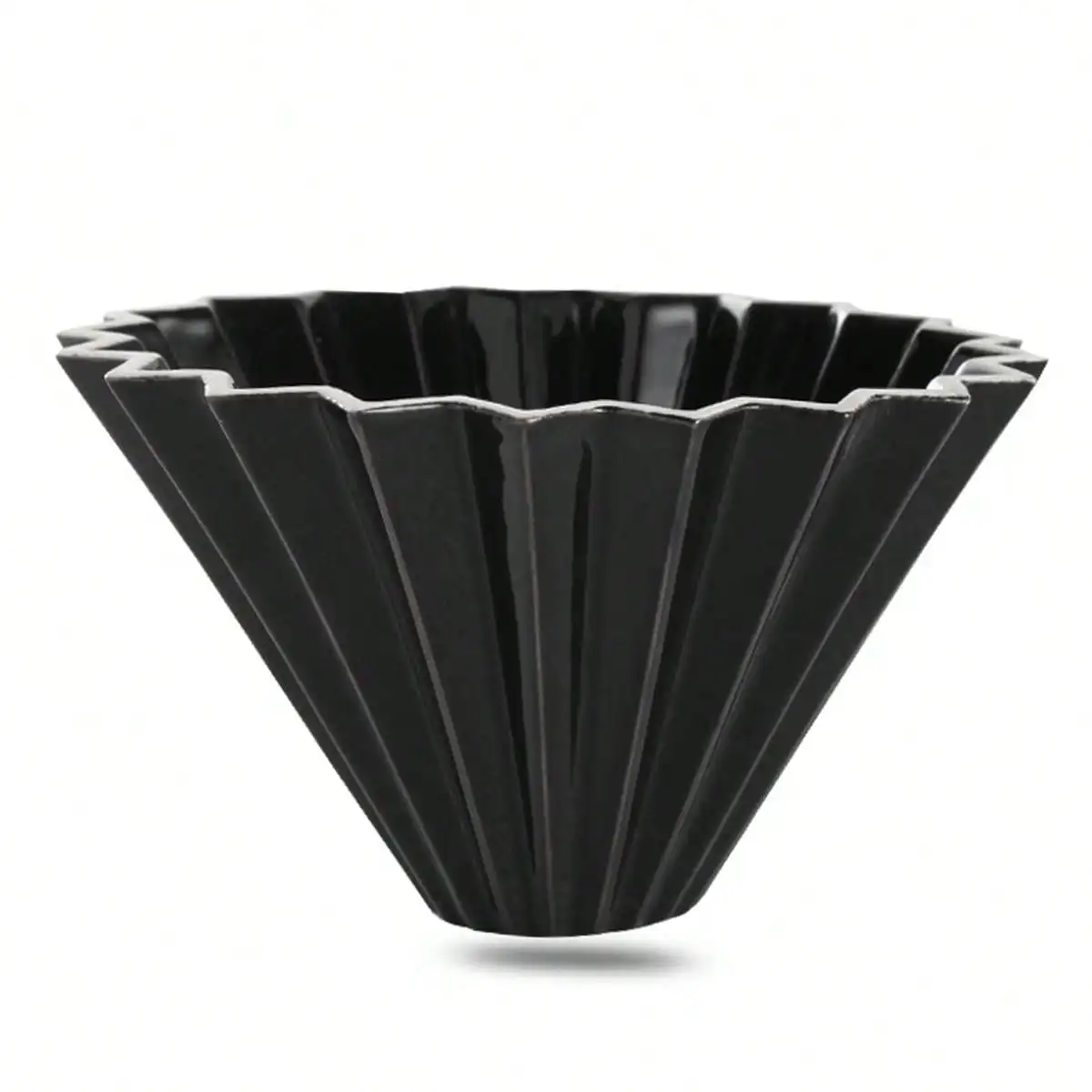 Filtro de café cerâmico Leeseph estilo cone origami