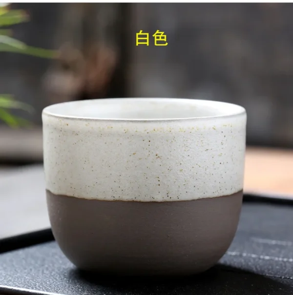Xícara de cerâmica retrô japonesa 120ml DIVEDEER - Imagem 12