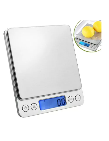 Balança Digital Cozinha Alta Precisão 0,1g a 2000g
