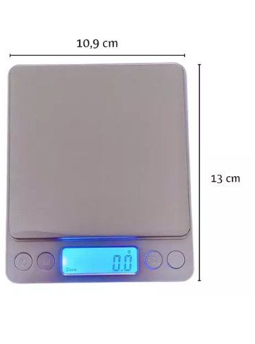 Balança Digital Cozinha Alta Precisão 0,1g a 2000g - Imagem 4